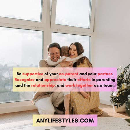 co-parenting while in a relationship